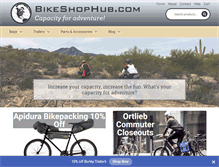 Tablet Screenshot of bikeshophub.com
